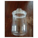 24oz Acrylic Storage Jar, Airtight Lid with Silicone Sealing Ring, Ideal Canister Container for Sugar, Tea, Spices, Herbs, Shells, Bath Salt, Christmas Decorative Apothecary Jars - Retail: $12