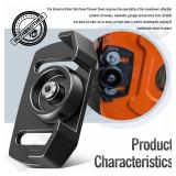 Universal Roller Skid Snow Thrower Shoes | 490-241-0038 Snow Blower Skid Shoes W/Hardware, for Craftsman, MTD, Cub Cadet, Fits Most 2-Stage and 3-Stage Snow Thrower Snowblowers - Retail: $20