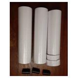 30 Rolls 15000pcs White Price Gun Labels for Mx-5500 Labeler White Pricemarker Stickers Plus 3 Piece Refill Ink Rolls (30 Rolls Pure White + 3 Refill Inks) 1 Roll Use. See pic for reference.  - Retail