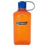 Nalgene Sustain Tritan BPA-Free Water Bottle Made with Material Derived from 50% Plastic Waste, 32 OZ, Narrow Mouth, Orange - Retail: $16
