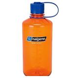 Nalgene Sustain Tritan BPA-Free Water Bottle Made with Material Derived from 50% Plastic Waste, 32 OZ, Narrow Mouth, Orange - Retail: $16