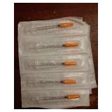 U-100 Syringes - 0.3ml/cc 31G 5/16 (8 mm) Disposable Syringes ,Individually Wrapped,19 PACK"