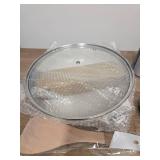 ESLITE LIFE Nonstick Ceramic Frying Pan Skillet with Lid, Non-Toxic Egg Omelette Kitchen Cooking Pans Compatible with All Stovetops (Gas, Electric & Induction), PTFE & PFOA Free (White, 9.5\" w/Lid) -