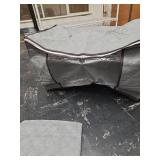 2 Pack Foldable Large Storage Bags for Comforter Quilt Blanket Clothes with Clear Window & Handles - Easy to Fit King Size Comforter Set - Closet Under Bed Organizer - Retail: $0