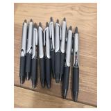 Ten Pieces Black Extra Fine Pens - Retail: $0