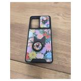 for Samsung Galaxy A25 5G Phone Case - [2in1] Women Cute Girls Phone Cover Girly Kawaii Cat Flower Pretty Camera Cover Compatible with MagSafe Ring Holder Stand for Samsung A25 5G Cases 6.5â - Re
