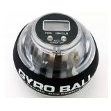 Torque Ball with Counter - Wrist Power Gyro Ball, Forearm Strengthener, Grip Strength Trainer, Hand Strengthening Devices, Wrist Trainer Balls, Finger Exerciser with Auto-Start LED Lights (Black) - Re