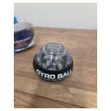 Torque Ball with Counter - Wrist Power Gyro Ball, Forearm Strengthener, Grip Strength Trainer, Hand Strengthening Devices, Wrist Trainer Balls, Finger Exerciser with Auto-Start LED Lights (Black) - Re