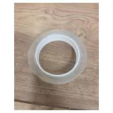 1Rolls Double Sided Tape Heavy Duty -  Removable Nano Tape for Poster Carpet Picture Hanging Strip Rug Wall Outdoor - Clear & Strong Adhesive Multipurpose Mounting Tape -  - Retail: $10