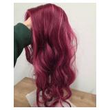 Pink Hair, Pink 24\" Wig  - Retail: $0