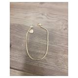 Gold Chain Clasp Heart Phone Charm - Retail: $0