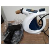Handheld Pressurized Steam Cleaner with 11-Piece Accessory Set, Multi-Surface Steamer for Cleaning, All Natural Steam Cleaner for Home, Upholstery, Car, Floor, Kitchen and More - Retail: $47