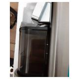 PRE OWNED AMZCHEF Coffee Grinder, Burr Coffee Bean Grinder for Home Use with 48 Precise Grind Settings, Detachable Funnel Stand for Espresso, LED Control Panel, Anti-static Design, silver - Retail: $8