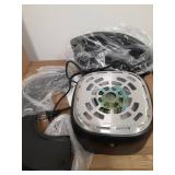 Appears Pre Owned Kusini Smores Maker Tabletop Indoor - Flameless Electric Marshmallow Roaster â 4 Detachable Trays & 4 Roasting Forks â Gift Set & Date Night Idea. Movie Night Supplies & Ho