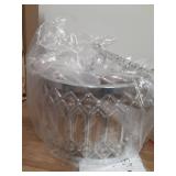 Pevfah Crystal Chrome Ceiling Light, Modern Semi Flush Mount Ceiling Lighting Fixture, Round Hallway Lighting Fixtures for Entryway Kitchen Bedroom Laundry Room, 1-Light, 9 Inch - Retail: $40