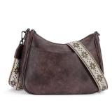 APHISON Crossbody Bags for Women Trendy, Leather Crossbody purse with Adjustable Strap, Women