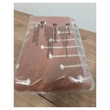 PHOTO FOR REFERENCE, SEE EXTRA PHOTO FOR DESIGN Collive Long Runners Rug for Hallways 2.6x8 Washable Kitchen Runner Rugs Non-Slip Rubber Backed Boho Hallway Runner Rug Tan Braided Farmhouse Carpet Flo