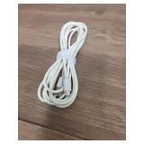 10FT Long USB to Micro USB Cable Android Charger Cable Fast Charge,Micro USB 2.0 USB Micro Cable for Samsung Galaxy 7 S7 S6 Edge Phone Charger Cord Tablet,Charging Wire for Kindle Fire White - Retail: