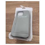 Nvollnoe Compatible with iPhone 16 Pro Max Case with Card Holder Dual Layer Heavy Duty Protective Shockproof Hidden Card Slot Slim Wallet Phone Cover for Women&Men 6.9 inch(Green) - Retail: $14