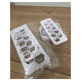 Bewudy 7 PCS Football Cookie Cutter, Hexagon Cookie Cutter Football Mold DIY Cake Decoration Soccer Cake Fondant Baking Molds Geometric Multipurpose Cutters for Baking Biscuit and Sandwiches - Retail: