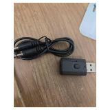 Bluetooth Car Adapter, Mini Bluetooth 5.0 Stereo Transmitter Receiver, Wireless 3.5mm Aux Jack Hands-Free Calls Kit Audio Adapter Built-in Mic for Car Speaker, Home Stereo, Headphones, PC,TV More - Re