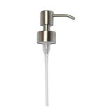 Kapitan Soap Dispenser Pump Head Replacement Spare for Standard 28/400 (26 mm - 28mm / 1.02 in-1.10 in) Neck Size, Stainless Steel Brushed Finish - Retail: $7