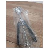 Ice Cream Scoop, 18/8 Stainless Steel Cookie Scoop, Cookie Scoops for Baking, 2 Tbsp/ 30 ml/ 1 oz Cookie Dough Scoop, Ice Cream Scooper with Trigger Release, Cookie Scooper for Baking - Retail: $8