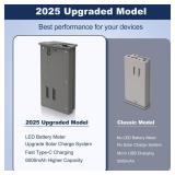 Lesaps 2-Pack Rechargeable Reveal Lipo Lithium Battery Pack for Trail Camera Reveal X Gen 3.0, 2.0, X Pro 3.0, Pro, X Ultra 3.0, SK, XB, X - Upgraded LED Meter & Solar Charging - Retail: $42