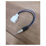 40-Lx11 Abs Car Cd Radio Antenna Adapter Female Cable with Amplifier Fit for Crown - Retail: $8