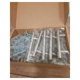 Ravinte 20 Pack 5\" Cabinet Pulls Brushed Nickel Stainless Steel Kitchen Drawer Cupboard Pulls Cabinet Handles 5\" Length with 3\" Hole Center - Retail: $21