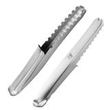 ADORAMBLING 2PCS Fish Scaler, Thickened Stainless Steel Fish Scale Remover, Efficient Fish Scaler Remover No Mess, Sturdy Fish Descaler Tool with Non-Slip Handle, Fish Scaler Tool, Fish Scraper - Reta