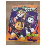 Paw Patrol Halloween Color & Craft Activity Book - Retail: $4