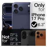 JETech Magnetic Slim Case for iPhone 17 Pro 6.3-Inch, Compatible with MagSafe, Ultra-Thin Lightweight Minimalist Phone Cover with Matte Finish and Full Camera Lens Protection (Dark Blue) - Retail: $15