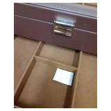 NO GLASS PLATE ON TOP ProCase Watch Box, 10 Slot Watches Display Case with Drawer, Mens Watch Case with Glass Lid, 2-Layer Mens Jewelry Organizer Storage Holder, Birthday Valentine Gifts for Men -10 S