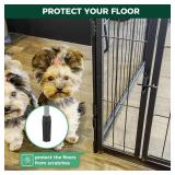 FXW Dog Playpen Accessories - Floor Protectors Only Suitable for FXW Rollick/Instant/Aster Dog Playpen (20PCS, Black) â Patented - Retail: $20