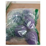 Six Total Top Glides Precut Walker Tennis Ball Glides - Purple - 3 Pairs - Retail: $20