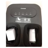 KNQZE Foot Massager with Heat and Remote, Shiatsu Deep Kneading Feet Massager for Plantar Fasciitis & Neuropathy, Foot Warmer, Gifts for Mom Women Men Dad, Fits Up to Men Size 12 - Retail: $90