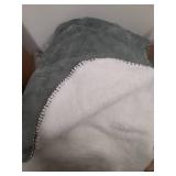 EzrAllora Premium Double Layer Foot Pocket Blanket -Patent Pending- Gamer Gift for Men Who Have Everything - Father