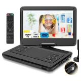 Feihe 16.5\" Portable TV/DVD Player Combo with 14.0\" Large HD Swivel Screen and Digital TV ATSC Tuner/HDMI/USB/AV/Audio, Built-in Battery, Dual High Volume Stereo Speakers - Retail: $110