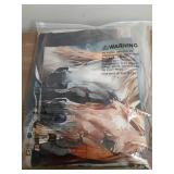 UEVBF White Brown Horses Fitted Sheets Twin Size,Watercolor Painting Autumn Leaves Bedding Set for Kids Bedroom Horse Decor,Natural Scenery Aesthetics Fitted Sheets,1 Fitted Sheet+2 Pillowcases. - Ret