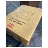 Retails for $122! Casual Home Notre Dame Nightstand with USB Ports-Espresso, 18.75 in x 24 in x 26 in (D x W x H)