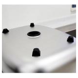 Stainless Steel Dishpan 9.9L/ Large Washing-up Bowl 9.9L, Multipurpose Kitchen Sink Bowl, Dish Tub, Vegetable Washing Basin (15.35L x 11.8W x 4.72H inches) / Rubber Cap Type