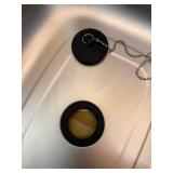 Stainless Steel Dishpan 9.9L/ Large Washing-up Bowl 9.9L, Multipurpose Kitchen Sink Bowl, Dish Tub, Vegetable Washing Basin (15.35L x 11.8W x 4.72H inches) / Rubber Cap Type