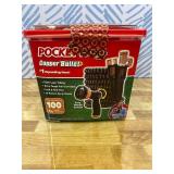 Pocket Hose 100 FT Copper Head Expandable Garden Hose with Pocket Pivot, No Tangles, AS SEEN ON TV, 360  Swivel, Tri-Tex Tubing, Force Field Jacket, Lead-Free, No-Kink, Anti-Burst w/APT