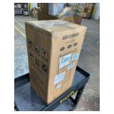 Windowless Air Conditioners, 4 In 1 Portable Swamp Cooler with 2 Water Tanks, Room Air Conditioner with 4 Ice Packs, Remote, 12H Timer, 3 Speeds 4 Modes, Ventless Cooler for Indoor Home Office