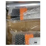 Soctone Telescoping Ladder, 10.5 FT Button Retraction Aluminum Extension Ladder with 2 Triangle Stabilizers, Multi-Purpose Ladder with Slow Down Design, 330lbs Max Capacity for House Daily Life