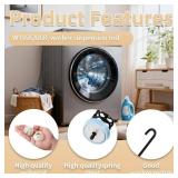 W11682068 Washer Suspension Rods Kit (4 Pcs) Replace PD00083790 4983953 OEM28862894 PS12746501 EAP12746501 FIX12746501 PS17216431 EAP17216431 FIX17216431 Fit for MAT24PDAGW0 MAT24PDAWW0 MVWP575GW1