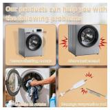 W11682068 Washer Suspension Rods Kit (4 Pcs) Replace PD00083790 4983953 OEM28862894 PS12746501 EAP12746501 FIX12746501 PS17216431 EAP17216431 FIX17216431 Fit for MAT24PDAGW0 MAT24PDAWW0 MVWP575GW1