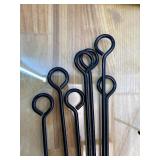 Dog Crate Divider Panel,Include 2 Metal Panels,4 Connecting Rods and 4 Spacers,Adjustable Metal Pet Kennel Divider,16.9