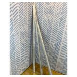 ChadMade Ceiling/Wall Mount Curtain Track Rod Set with Hooks, 6ft - 9ft Adjustable Length Window Rod Track Curtain Rail System For Living Room Bedroom, Work with Grommet and Pinch Pleated Curtain